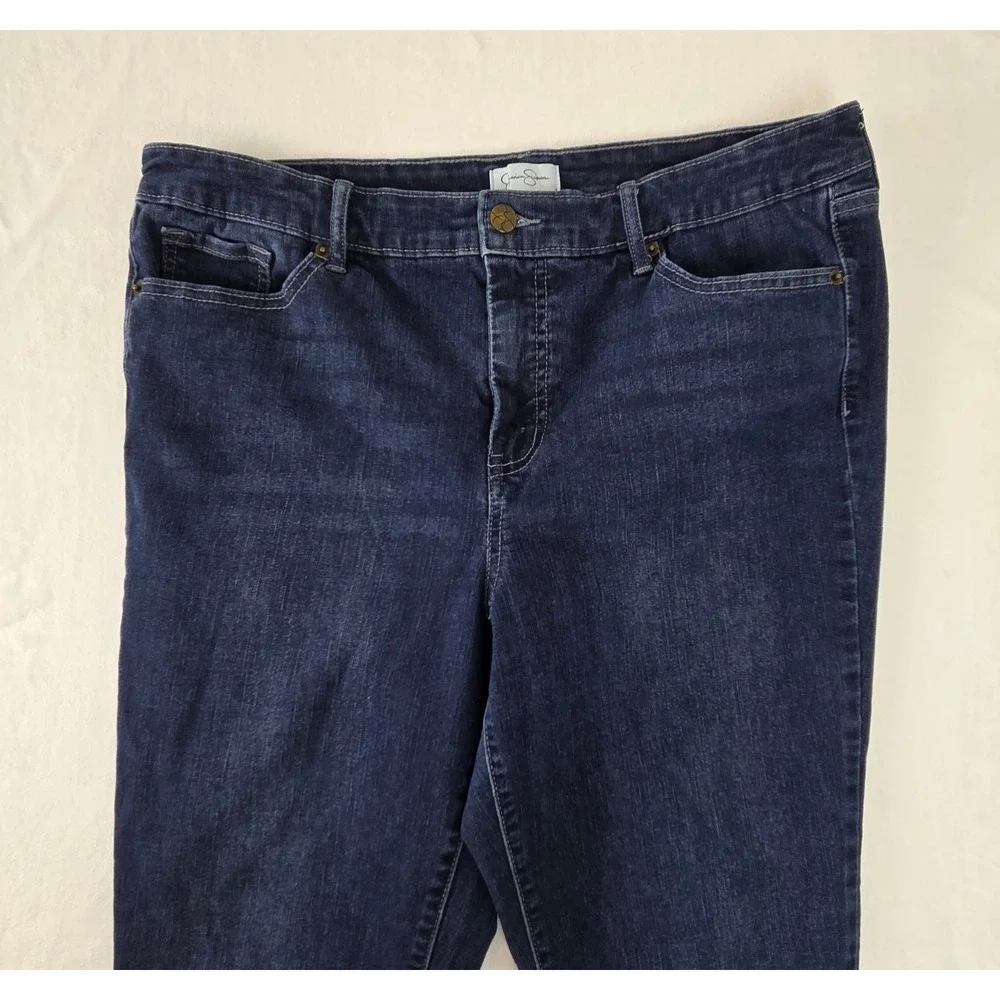 Jessica Simpson‎ Womens High Rise Skinny Jeans Blue Size 16 CJJSB14573-BLU